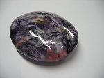L�pidolite et tourmaline rose Poli